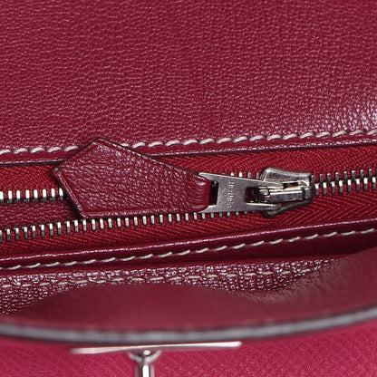 Hermes Epsom Candy Birkin 35 Rose Tyrien Rubis 15 of 46