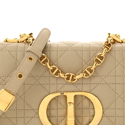 Christian Dior Calfskin Cannage Small Caro Bag Beige 8 of 11