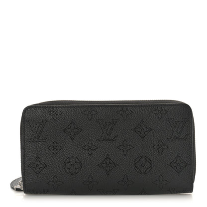 Louis Vuitton Mahina Zippy Wallet NM Black 1 of 9