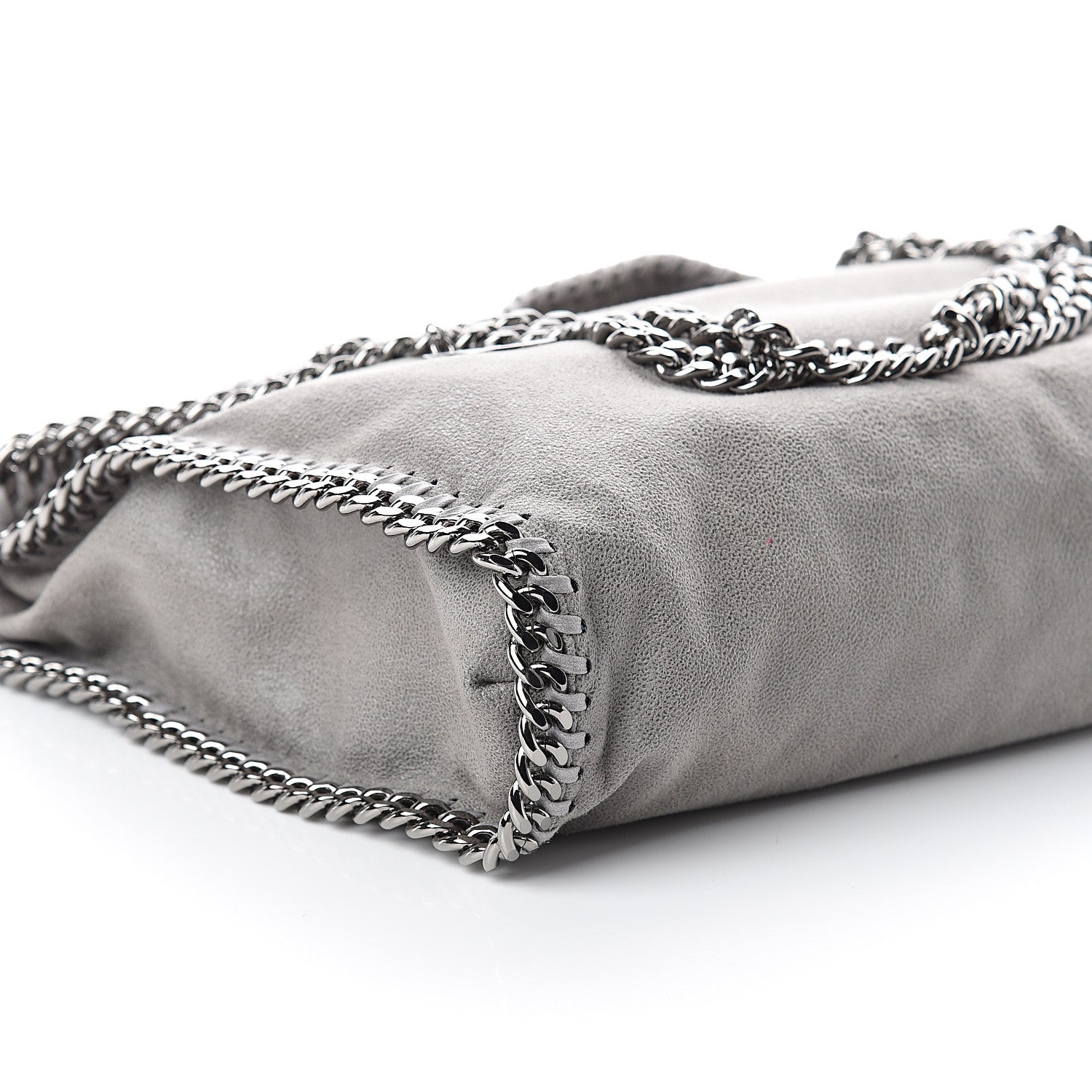 Stella McCartney Shaggy Deer Small Falabella Tote Light Grey 7 of 8