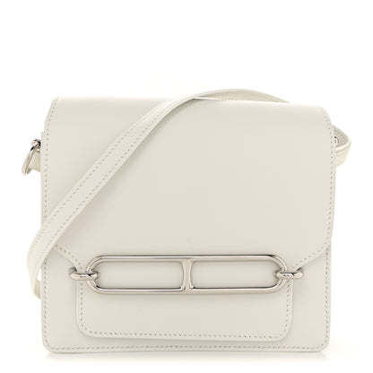 Hermes Swift Mini Sac Roulis New White 1 of 11