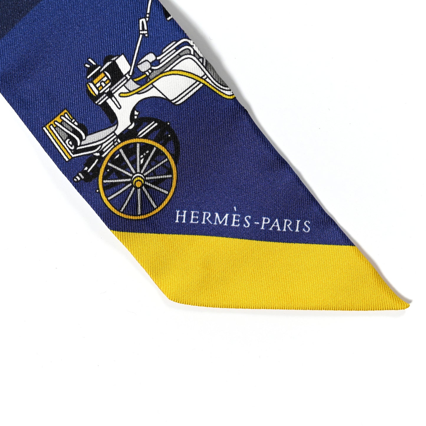 Silk Les Voitures Exquises Twilly Marine Gris Gold