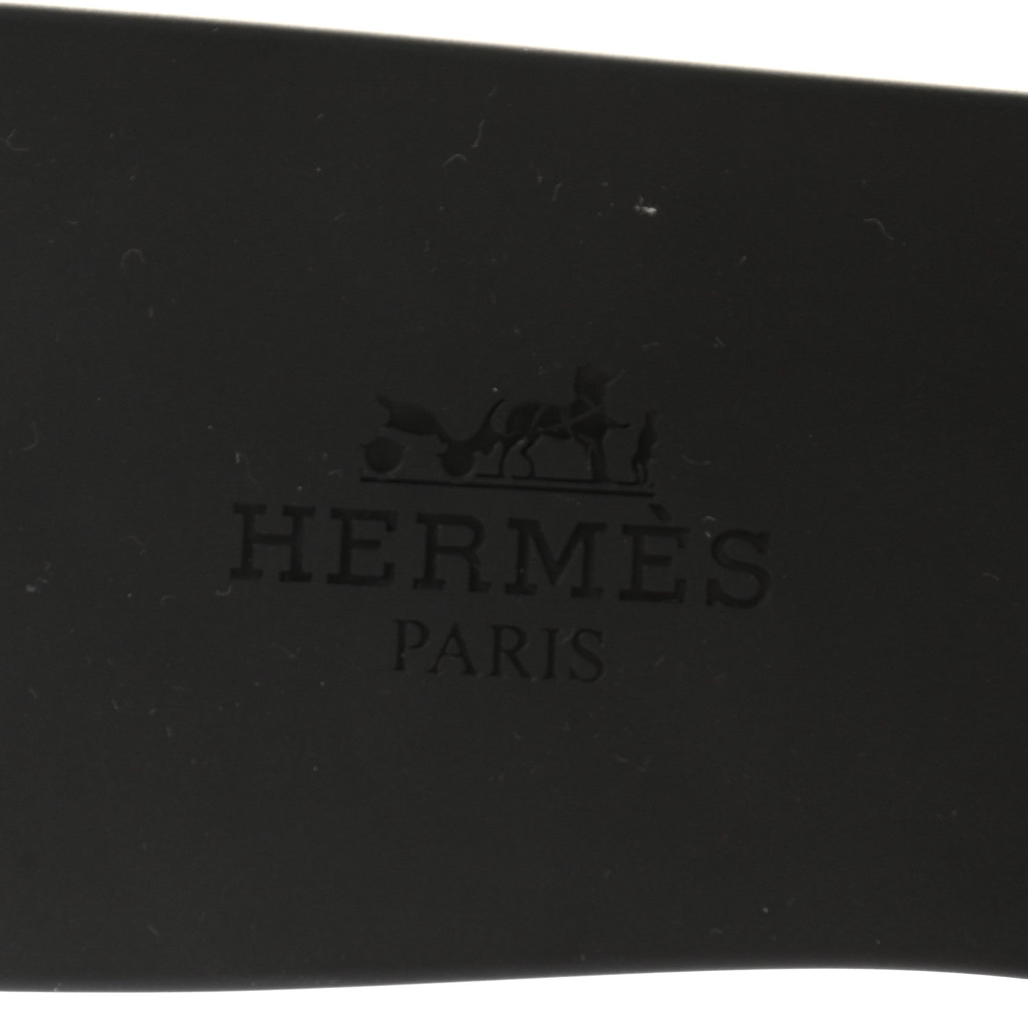 Hermes Rubber Aloha Sandals 35 Black 7 of 9