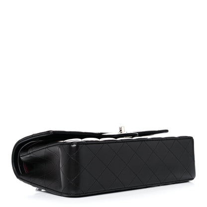 Chanel Lambskin Quilted Medium Double Flap Black 3 of 16