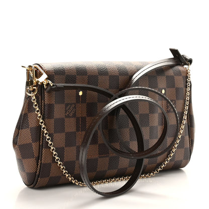 Louis Vuitton Damier Ebene Favorite MM 3 of 9