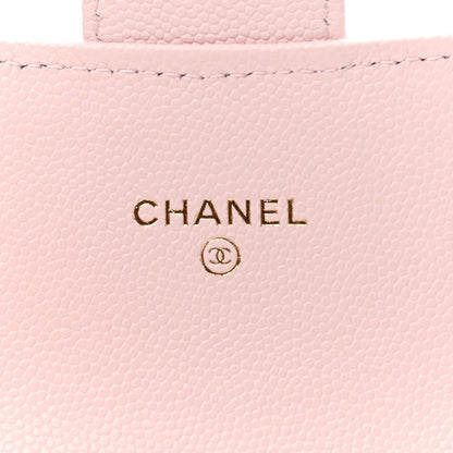 Chanel Caviar Quilted Medium Flap Wallet Light Pink 6 of 9