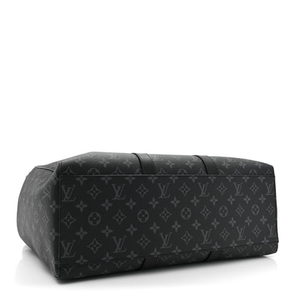Louis Vuitton Monogram Eclipse Sac Plat 24H 4 of 9