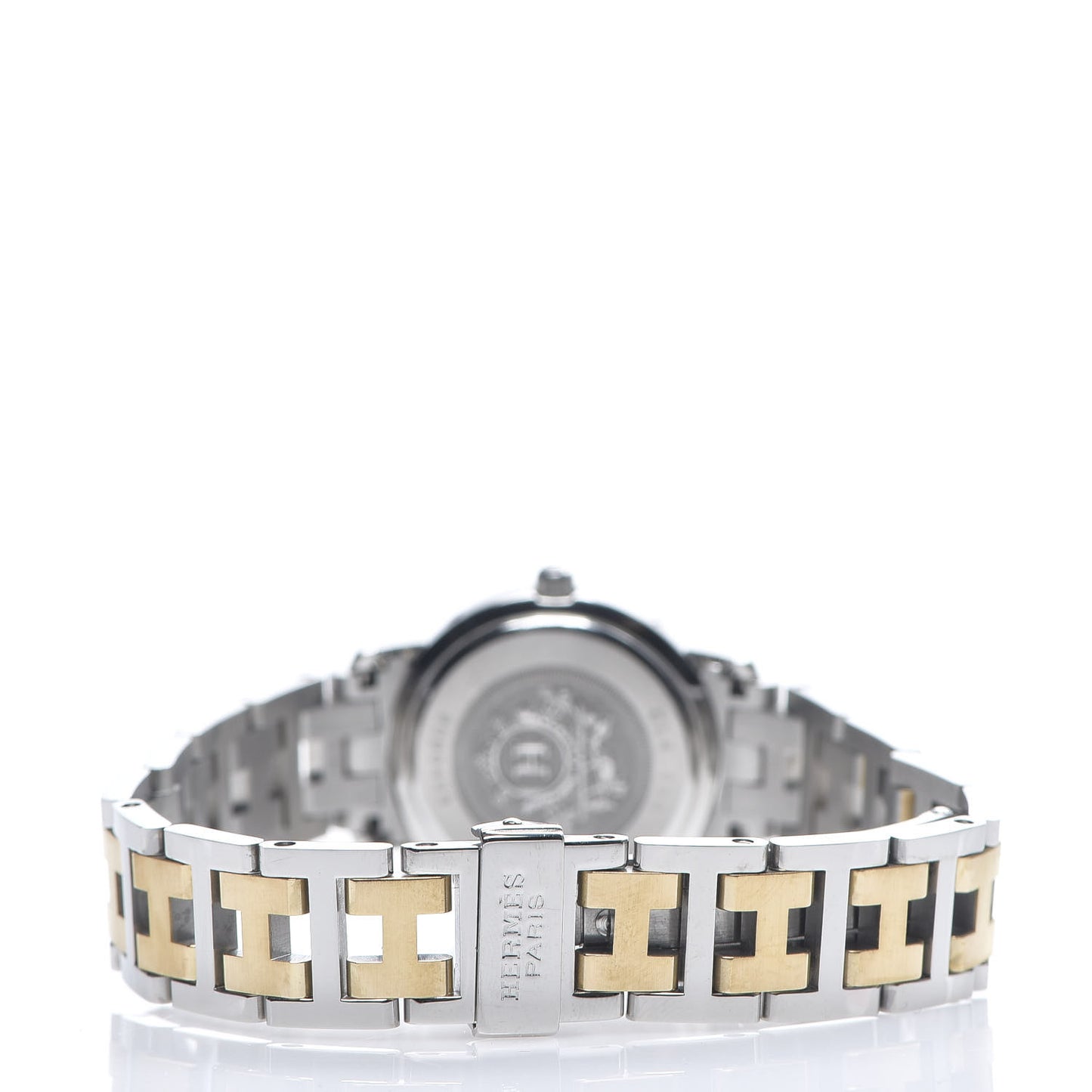 Stainless Steel 24mm Clipper Quartz Watch Gold