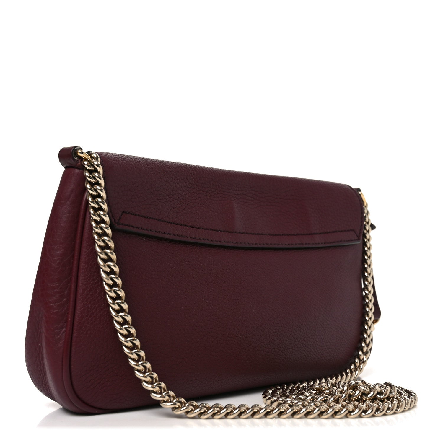 Gucci Pebbled Calfskin Medium Soho Flap Crossbody Peonia Flower 3 of 11
