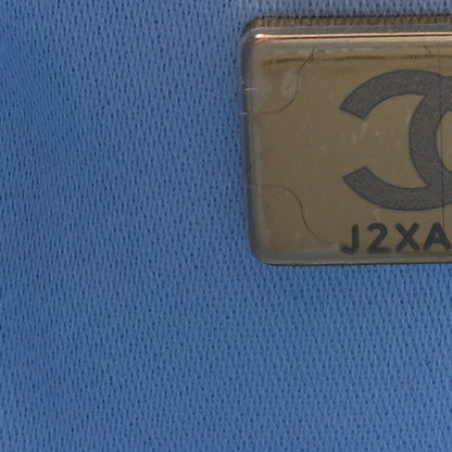 Chanel Caviar Quilted Small Chanel 25 Handbag Light Blue 7 of 10
