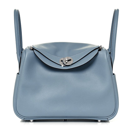Hermes Evercolor Lindy 26 Bleu Lin 1 of 12