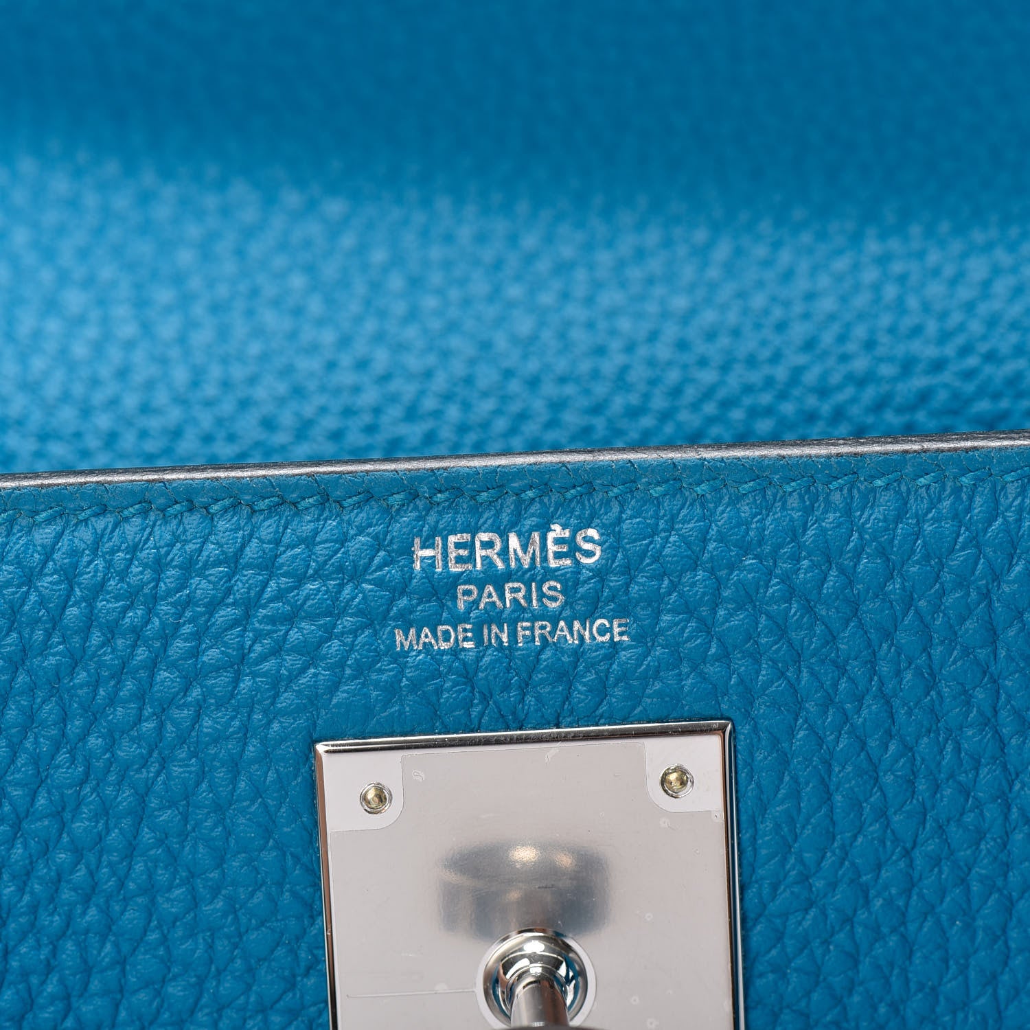 Hermes Togo Kelly Retourne 28 Bleu Zanzibar 5 of 9