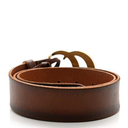 Gucci Faded Calfskin Double G 40mm Belt 85 34 Cuir 2 of 7