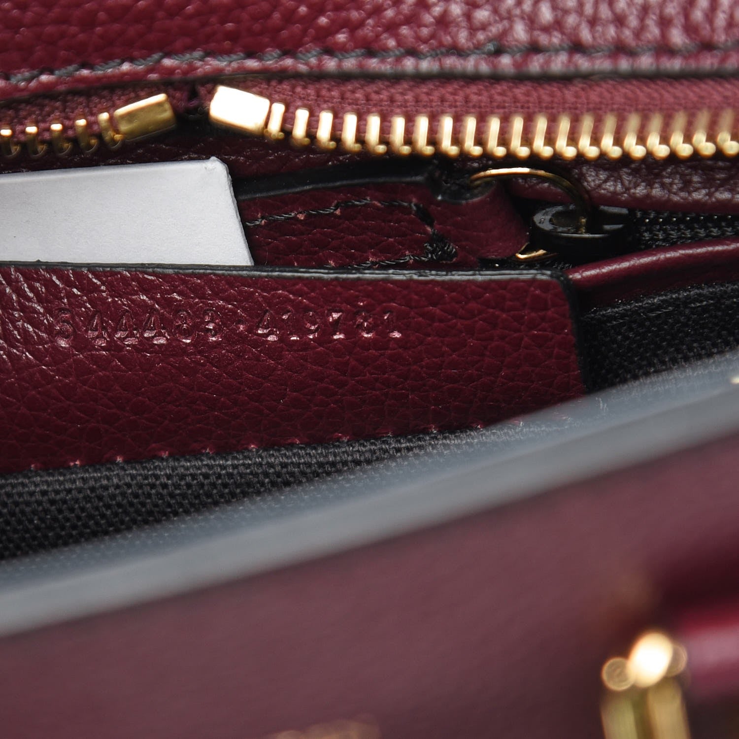 Alexander McQueen Pebbled Calfskin Mini Padlock Tote 7 of 7