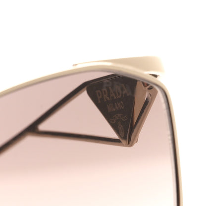 Prada Metal Symbole Triangle Logo Sunglasses SPR50Z Gold 6 of 7