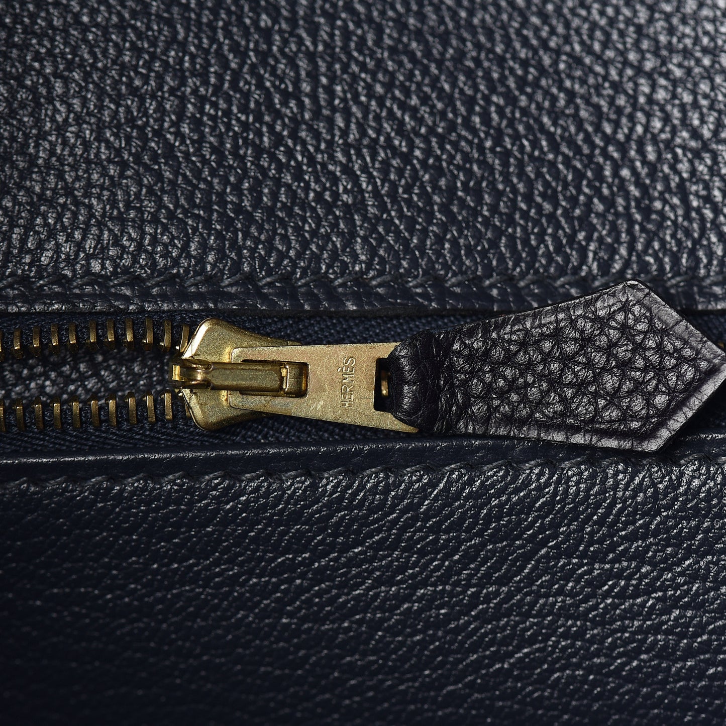 Togo Birkin 35 Bleu Indigo