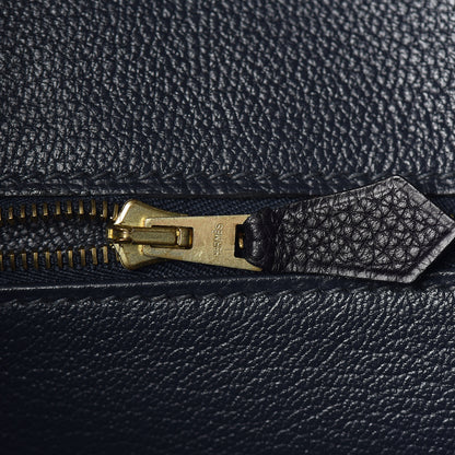 Hermes Togo Birkin 35 Bleu Indigo 16 of 31