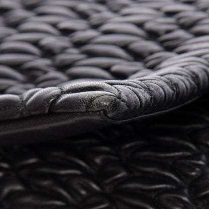 Miu Miu Nappa Matelasse Crystal Flap Clutch Black 10 of 10