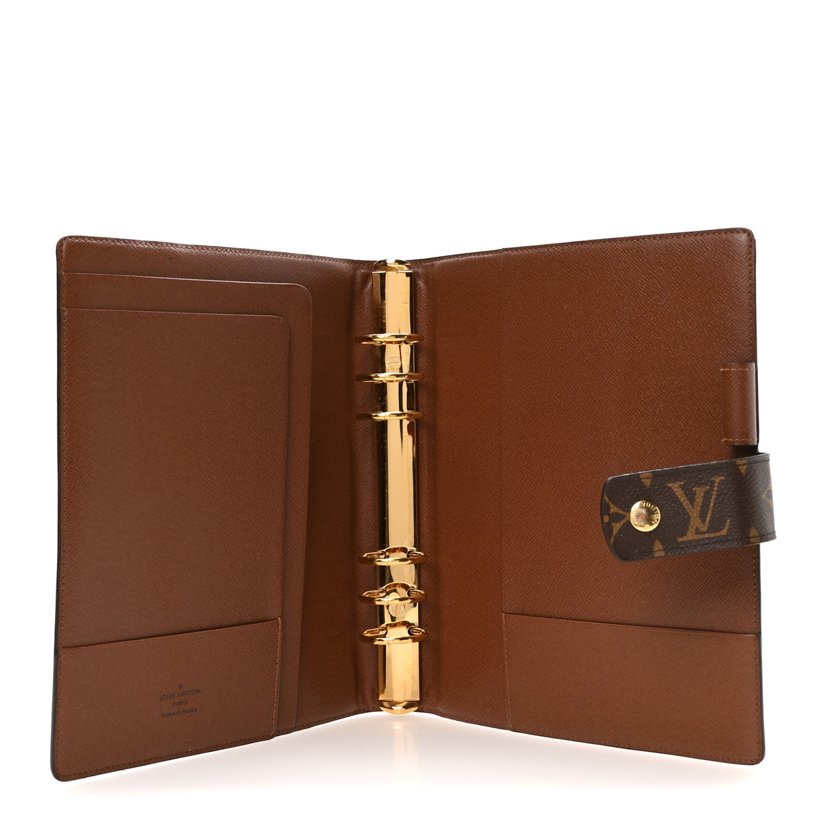 Monogram Large Ring Agenda Cover