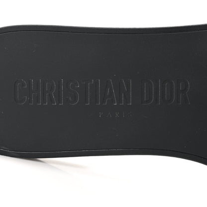 Christian Dior Technical Stretch Fabric Camouflage Dio(r)evolution Slide Sandals 38 Deep Blue 8 of 9