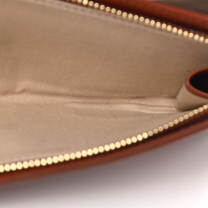 Chloe Grained Calfskin Aby Long Wallet Sepia Brown 9 of 12