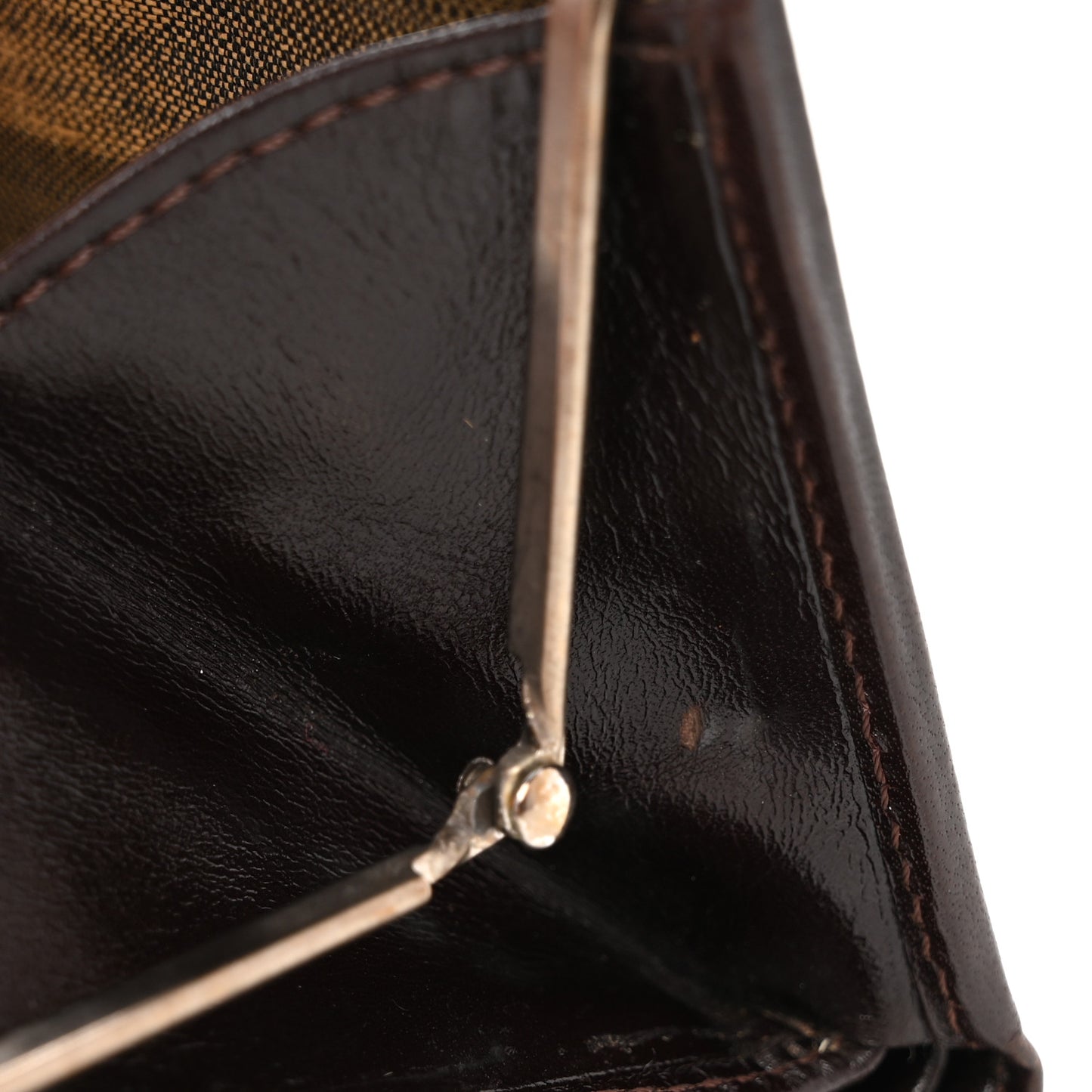 Zucca Calfskin Donna Wallet Tobacco