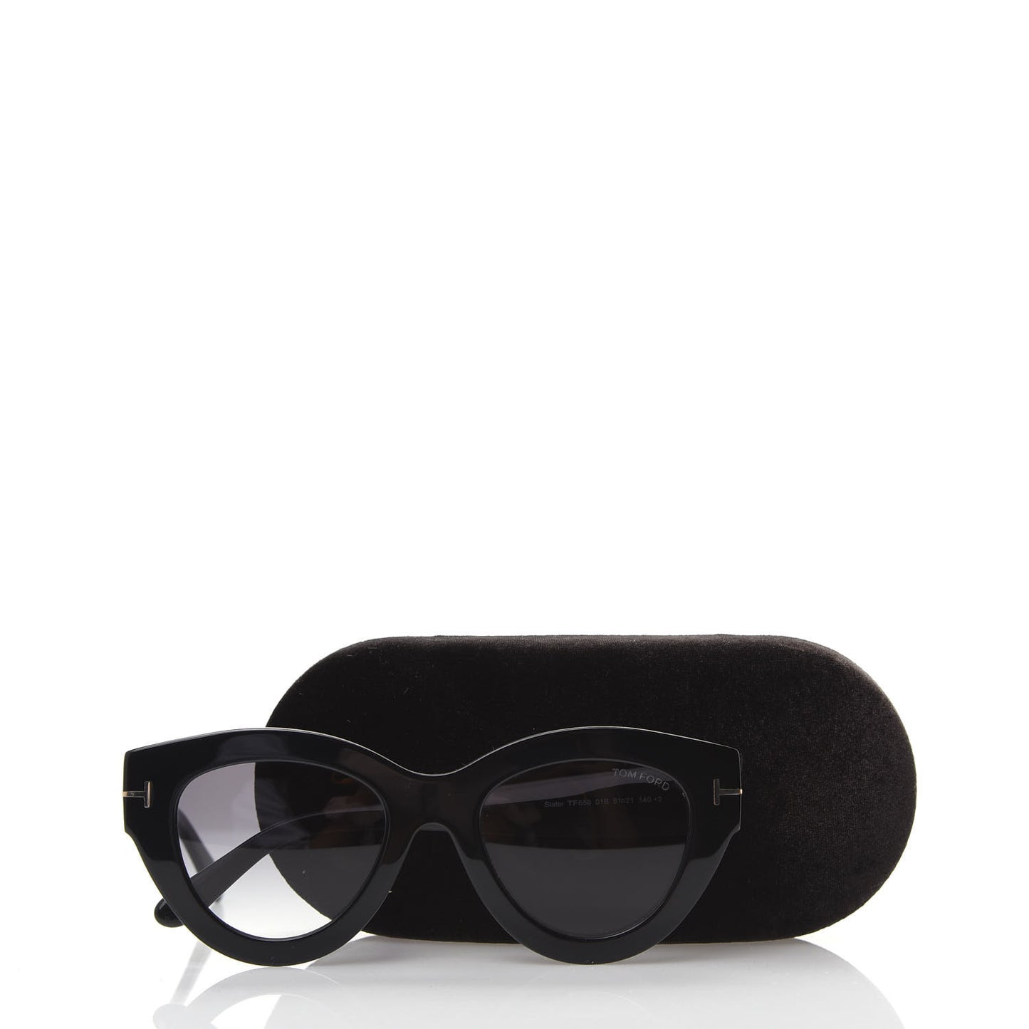 Slater Cat Eye Sunglasses TF658 Black