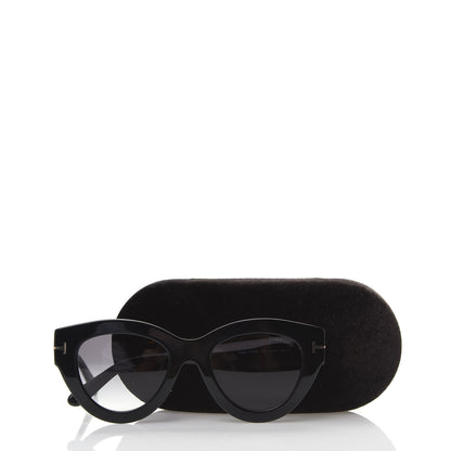 Tom Ford Slater Cat Eye Sunglasses TF658 Black 8 of 8