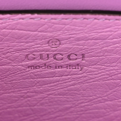 Gucci Ostrich Web Mini Diana Tote Bag Purple 6 of 9
