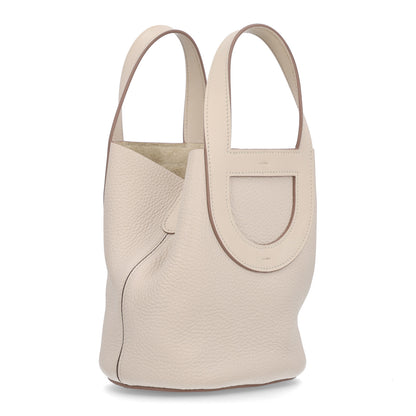 Hermes Taurillon Clemence Swift In-The-Loop 18 Bag Craie 3 of 10