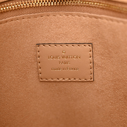 Louis Vuitton Calfskin Mahina Braided On My Side PM Arizona Brown 6 of 9