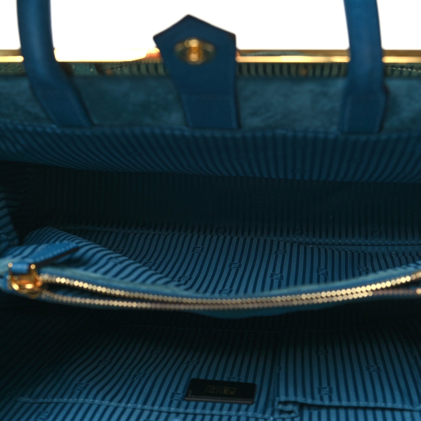 Vitello Elite Regular 2Jours Tote Blue Cobalto