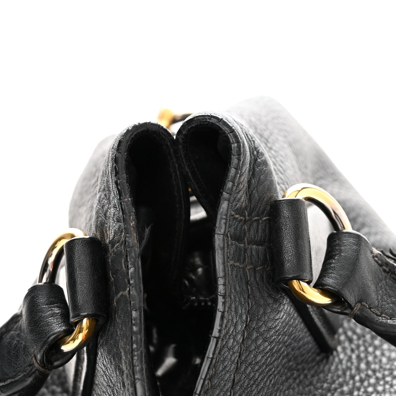 Prada Vitello Daino Tote Black 17 of 17