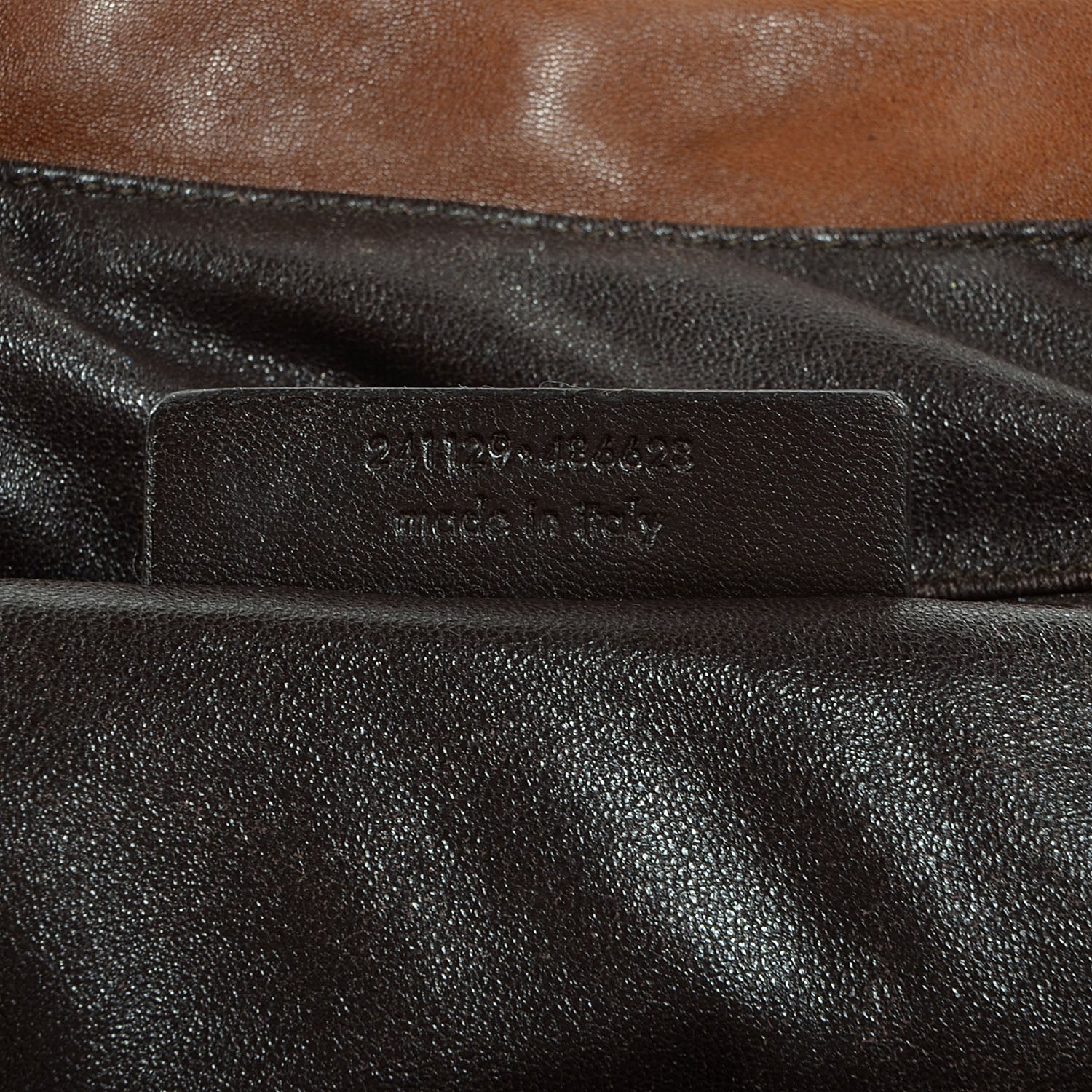 Saint Laurent Agneau Sac New Rive Gauche Tote Brown 7 of 8