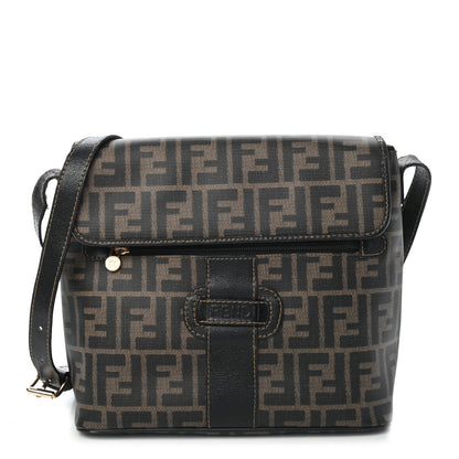 Fendi Zucca Spalmati Messenger Bag Tobacco 1 of 8