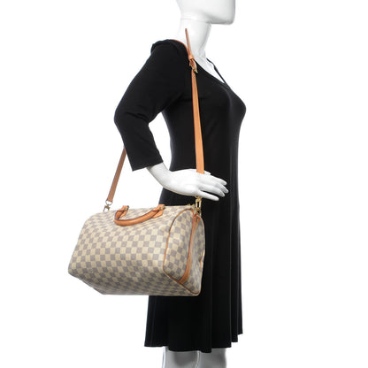 Louis Vuitton Damier Azur Speedy Bandouliere 30 2 of 19