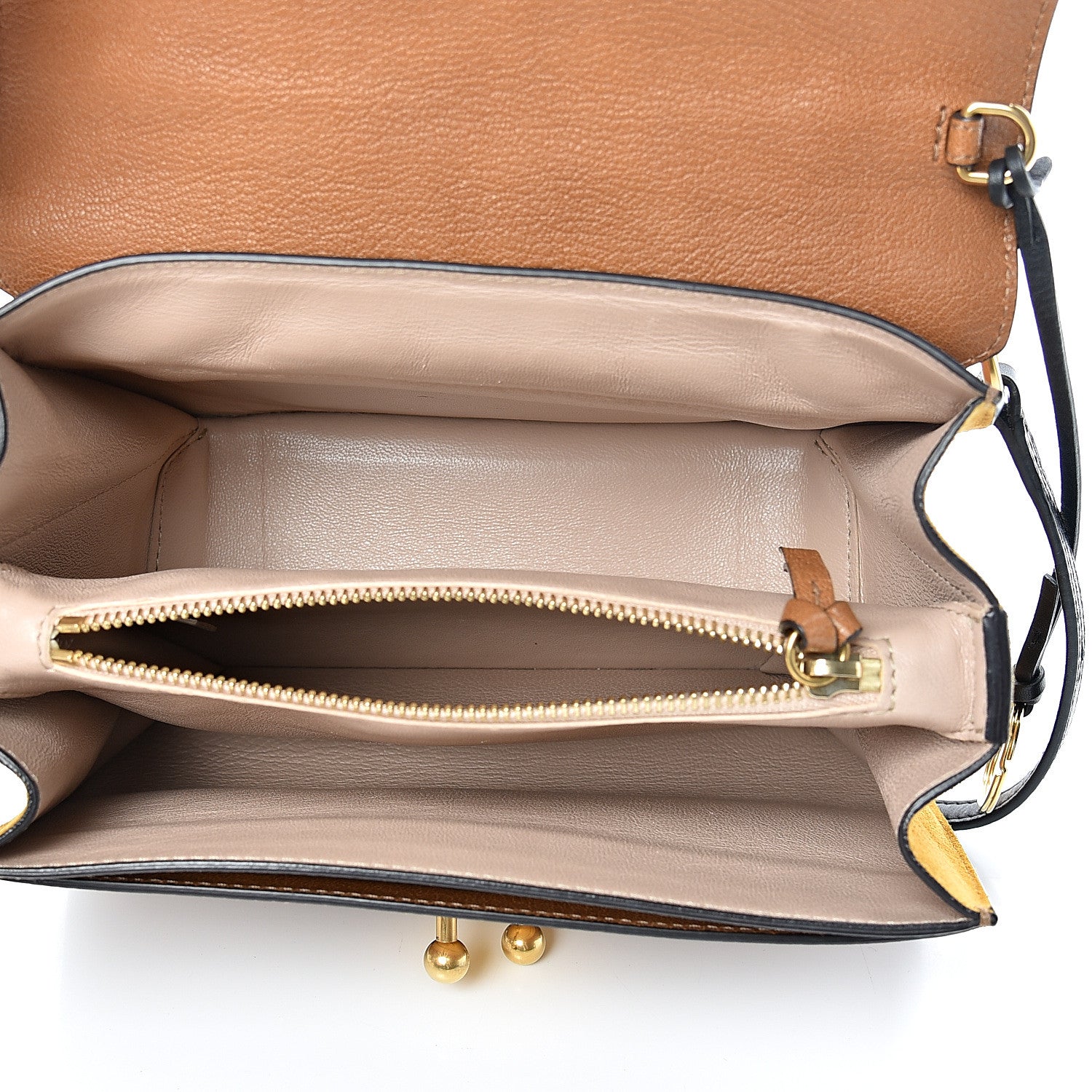 Chloe Goatskin Medium Mily Shoulder Bag Caramel 4 of 13