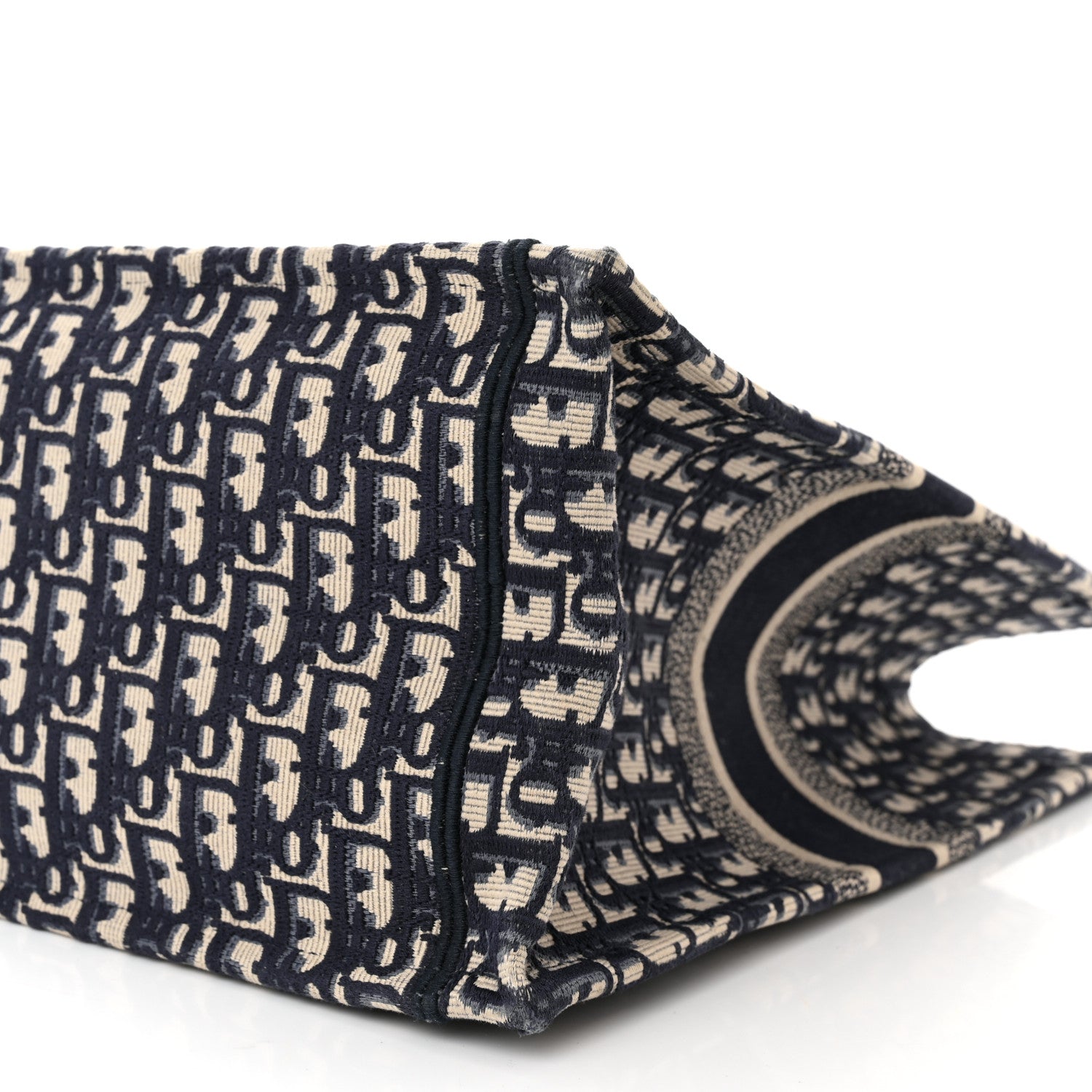 Christian Dior Oblique Large Book Tote Blue Multicolor 10 of 10
