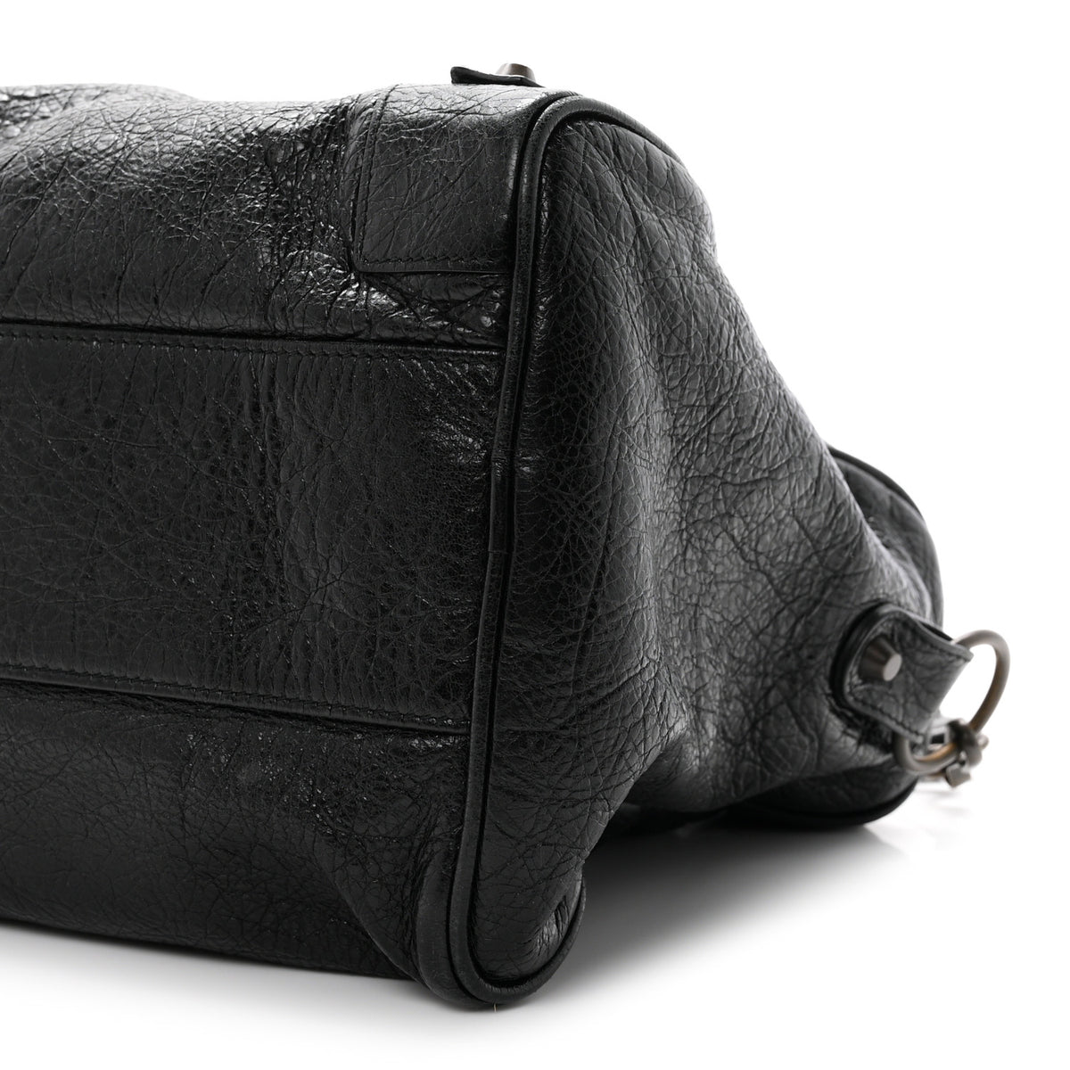 Agneau Classic Hardware Boston  Black