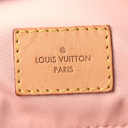 Louis Vuitton Damier Azur Graceful MM Rose Ballerine 6 of 16