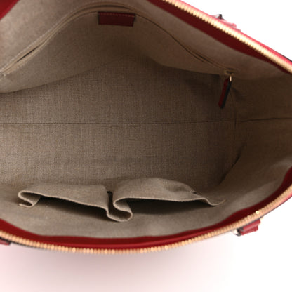 Gucci Soft Microguccissima Dome Satchel Red 5 of 13