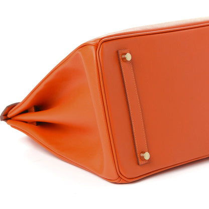 Hermes Epsom Birkin 35 Feu 6 of 10