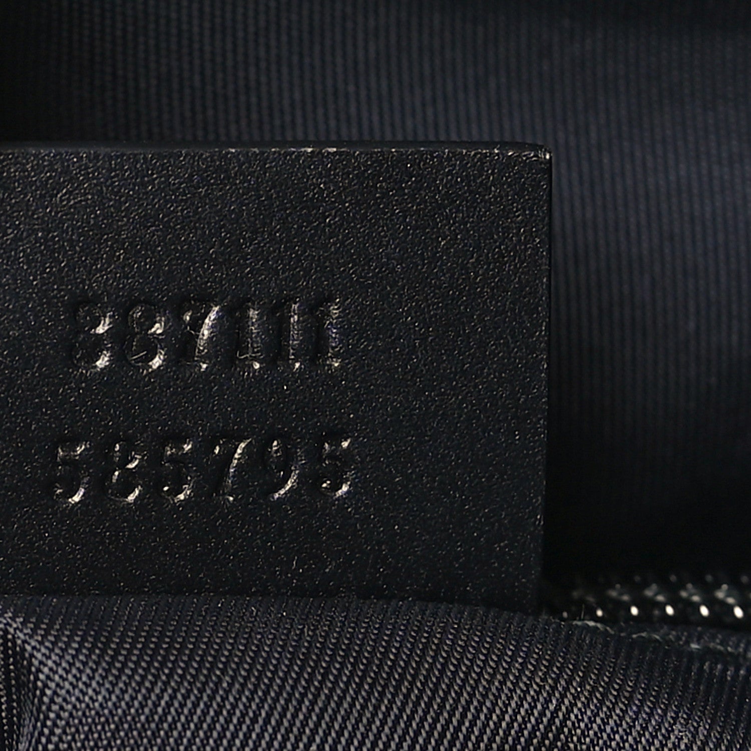 Gucci GG Supreme Monogram Web Messenger Bag Black 7 of 9