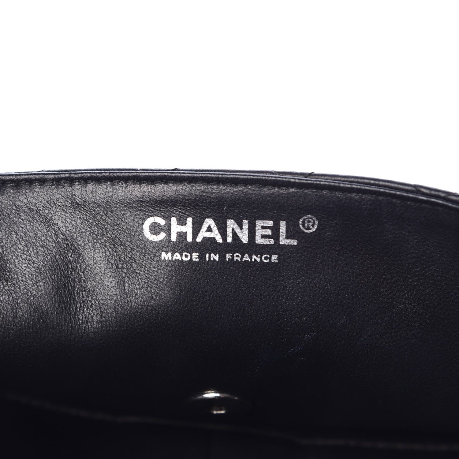 Chanel Lambskin Quilted East West Flap Black 6 of 10