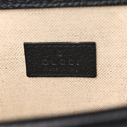 Gucci GG Supreme Monogram Textured Dollar Calfskin Small Rectangular Dionysus Shoulder Bag Beige Blue 6 of 12