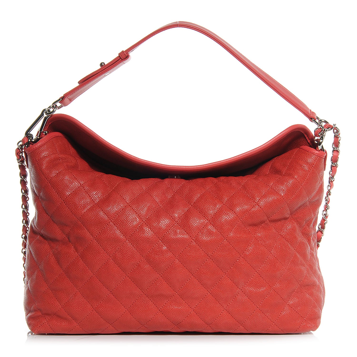 Chanel Caviar French Riviera Hobo Red 1 of 7