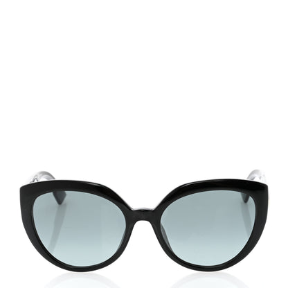 Christian Dior Acetate DDiorF Cat Eye Sunglasses Black 2 of 10