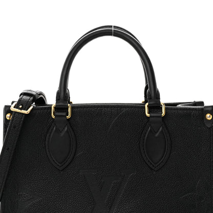 Louis Vuitton Empreinte Monogram Giant Onthego PM Black 5 of 11