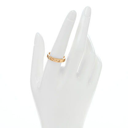 Gucci 18K Yellow Gold Icon Stars Band Ring 58 8.5 2 of 4