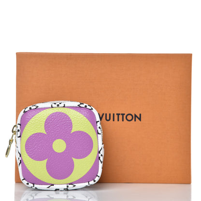 Louis Vuitton Monogram Giant Cube Coin Purse Pink 8 of 8